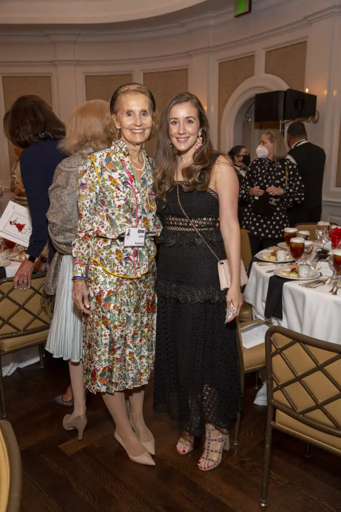Gina Saour, Francesca Saour at the Salvation Army Women's Auxiliary Reflections on Style Luncheon (Photo by Jenny Antill Clifton)