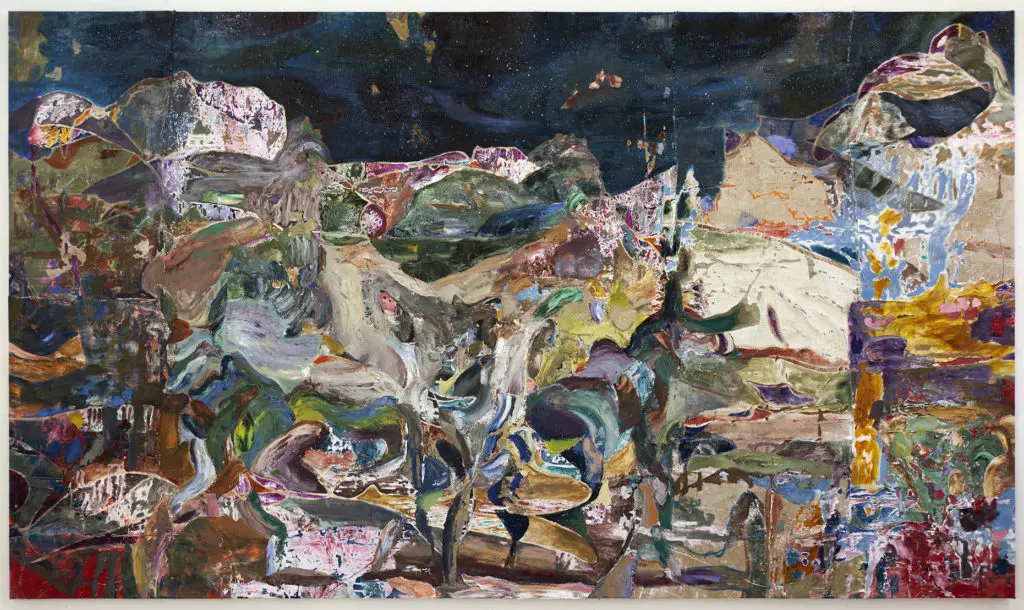 Joshua Hagler's "Between Earth and Here," 2020, at Cris Worley Fine Arts