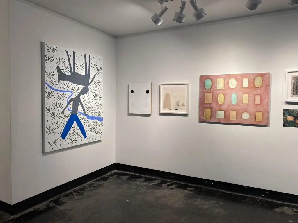 Installation in the works at Lawndale Art Center. Courtesy Lawndale Art Center. 