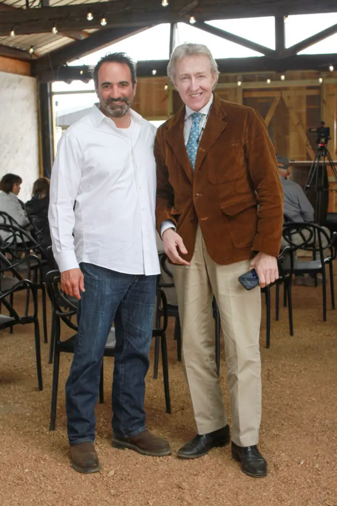 PaperCity, Round Top Publishers, and the Halles' Jim Kastleman hosts PBS' appraisal superstar Leigh Keno. (Photo by Chris P. Bachman)  