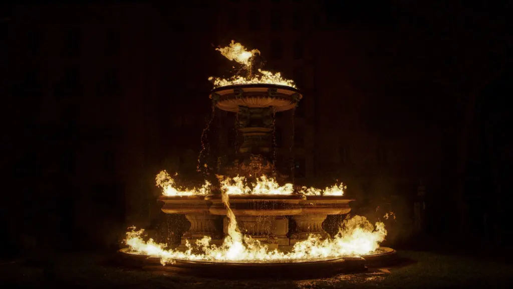 "And Beneath It All Flows Liquid Fire" is part of Julian Charrière's DMA exhibition. (Courtesy of Julian Charrière)