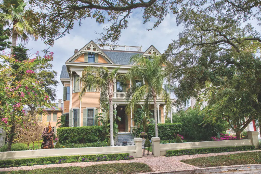 The Bondies-Robertson House, built in 1877, is the oldest house on the Galveston Historic Homes Tour. (Photo by Koby Brown Photography)