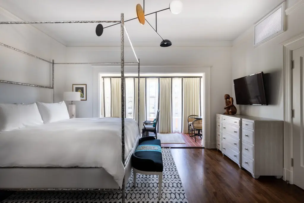 La Colombo d'Or's hotel rooms have been reimagined. This is a luxurious lair.