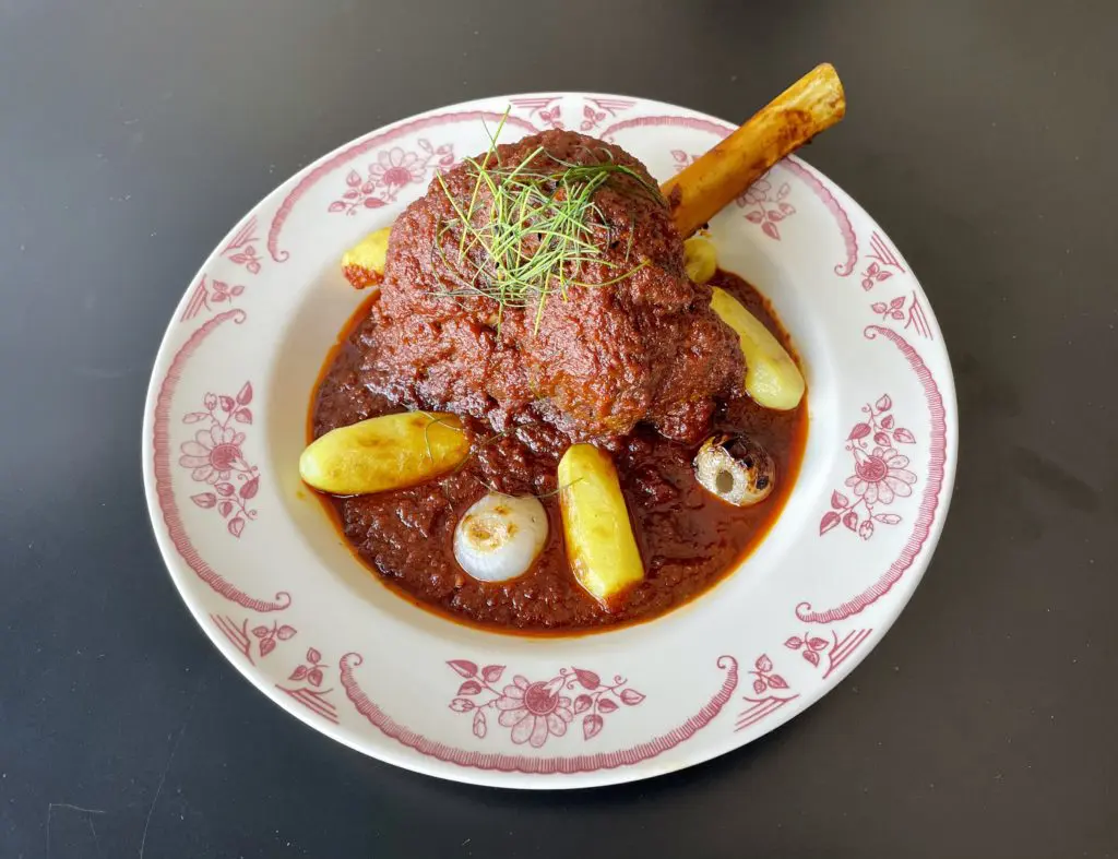The Lamb Vindaloo is one of the two lamb dishes on the menu at Âme. (Courtesy of Ame)