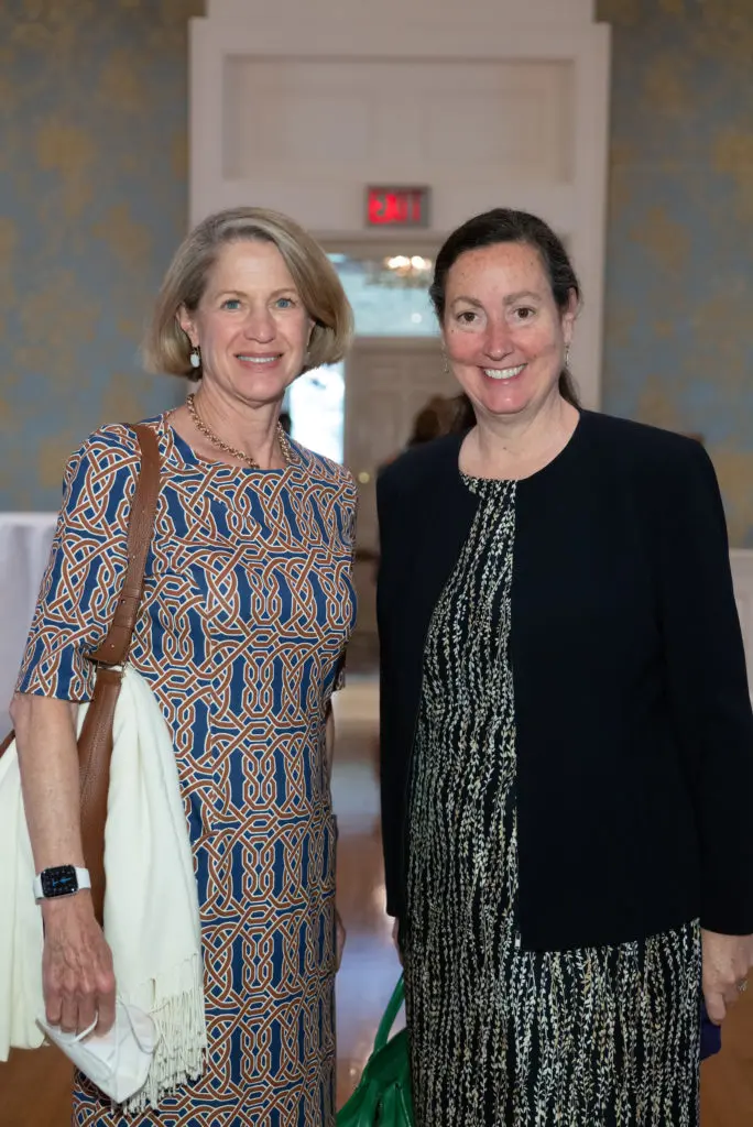 Margaret Pierce, Carol Price at the Houston Hospice Butterfly Luncheon (Photo by Daniel Ortiz)