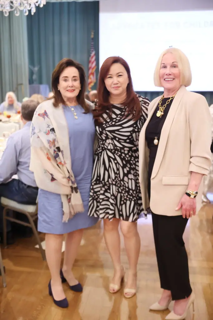 Betty Tudor, KNOWAutism founderTammy Tran Nguyen, Elsie Eckert (Photo by Quy Tran)