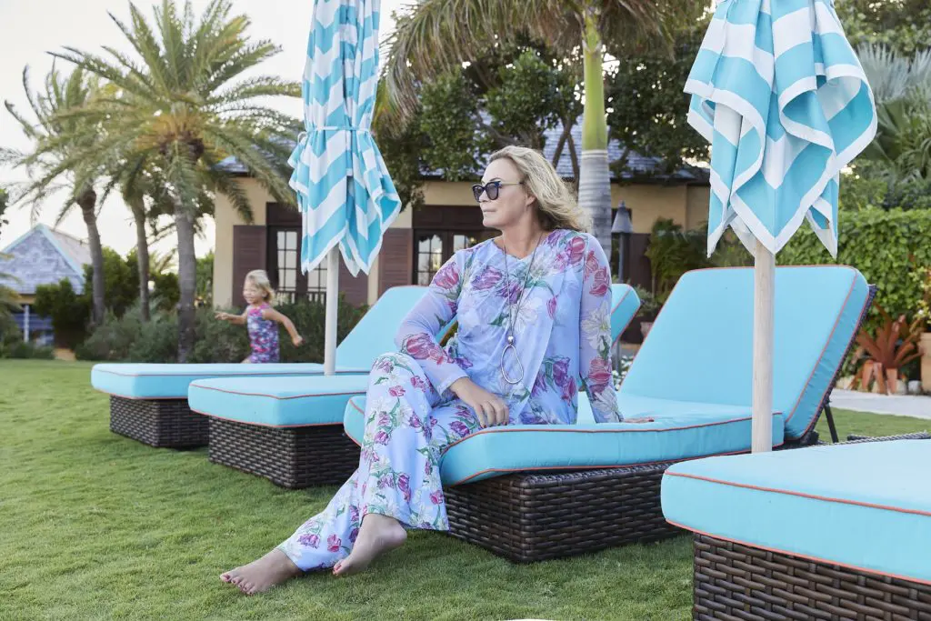 The AvA Collection transitions from poolside party to an evening out.(Photo courtesy of AvA) 
