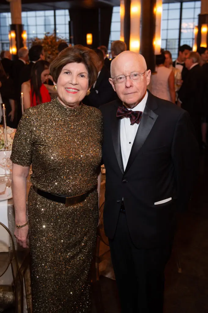Robin Angly & Miles Smith at the Houston Symphony Wine Dinner at The Astorian (Photo by Wilson Parrish)
