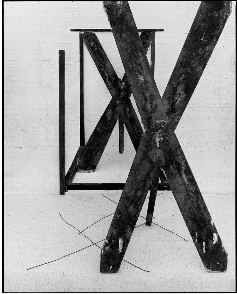 Chilean artist Rodrigo Valenzuela's
"American Type #6," 2018. A former MFAH Core Fellow, Valenzuela is known for his tableau that question the value of work and labor. 