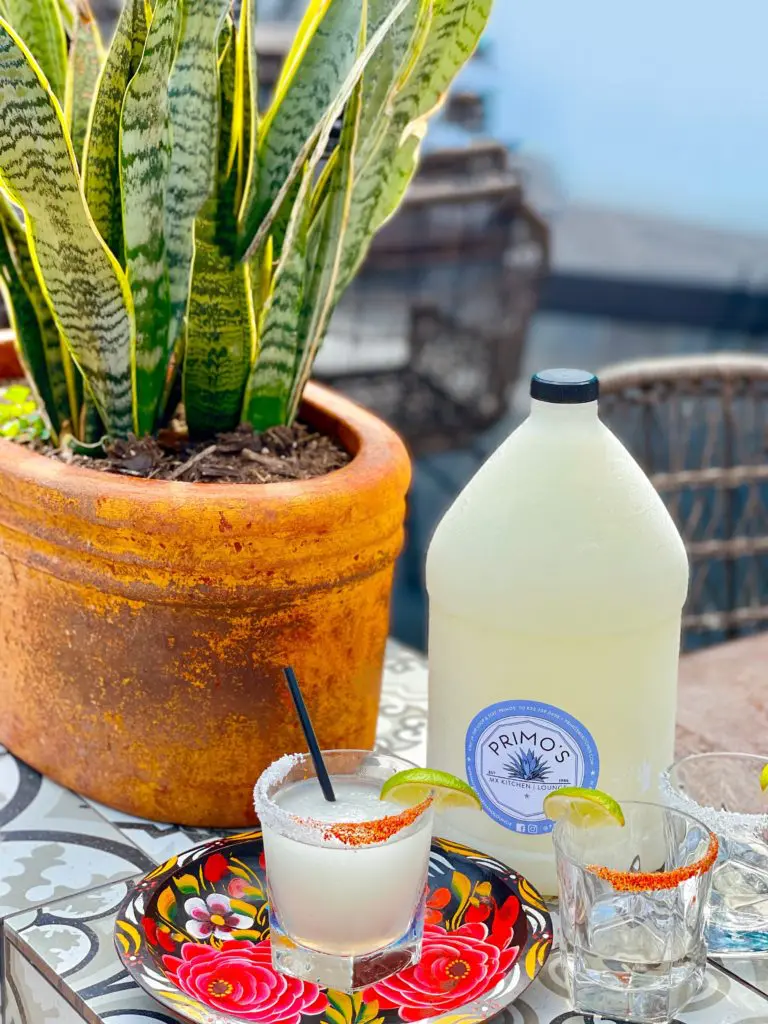 Take the party home with frozen margaritas by the gallon at all three Primo's MX Kitchens.