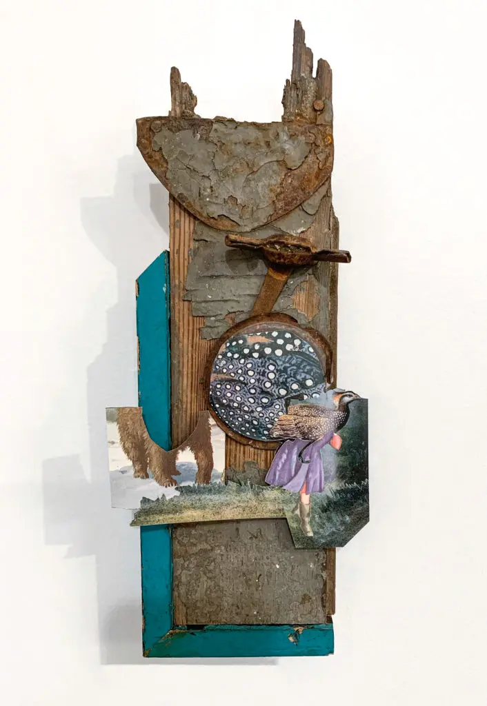 Vince Jones' "Cuckoo Clock," 2021, at Liliana Bloch Gallery
