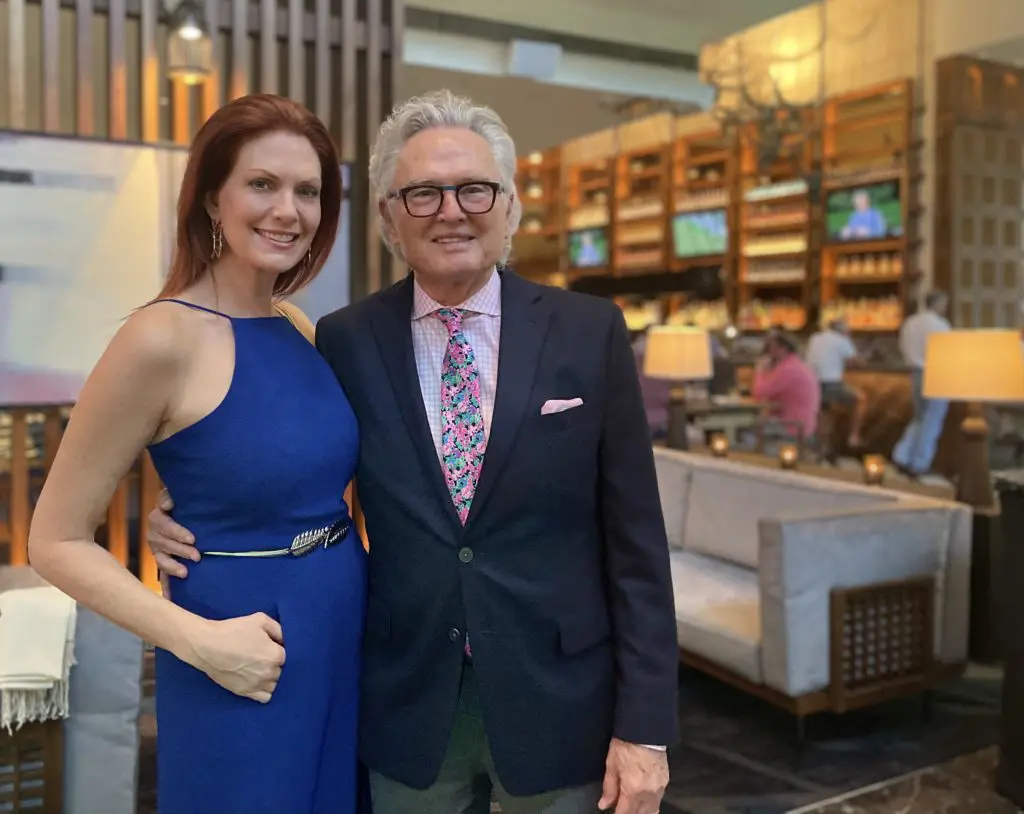 International art dealer, author and film producer Ron Hall attended with his wife Beth. Hall attended the hotel's opening 40 years ago as well. Photo by Courtney Dabney.
