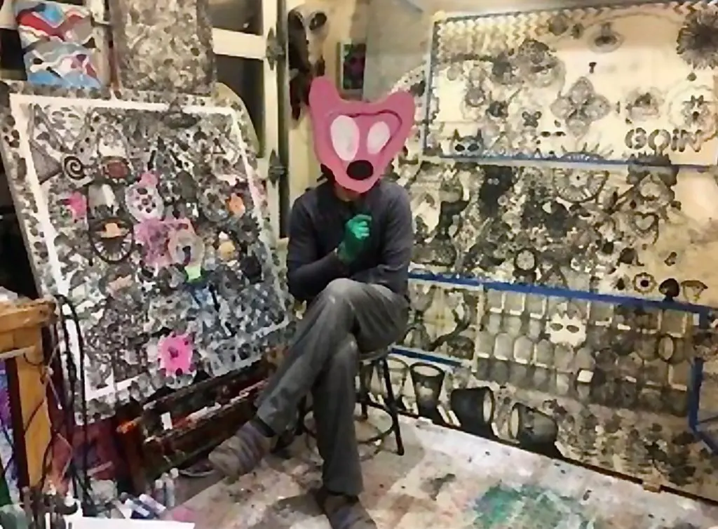 Jeff Parrott's "Psyexpression Performance," at Ro2 Art Downtown