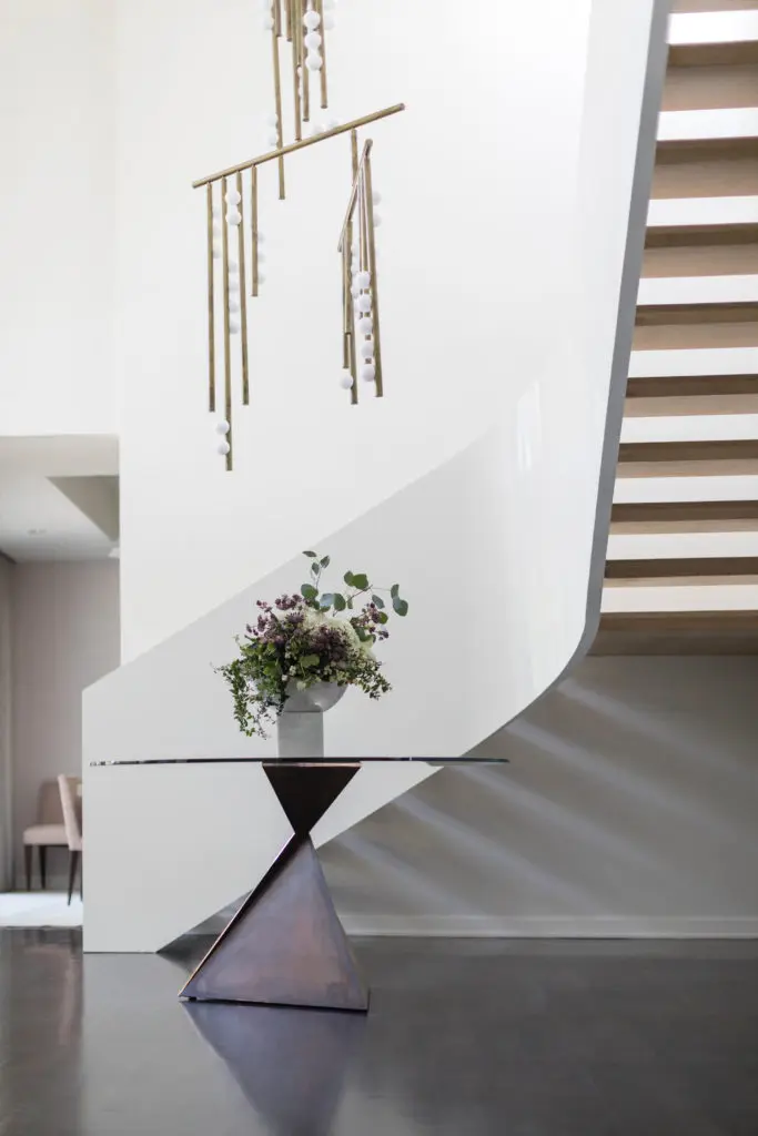 Chandelier designed by Lindsey Adelman. (Photo by Addison Jones)