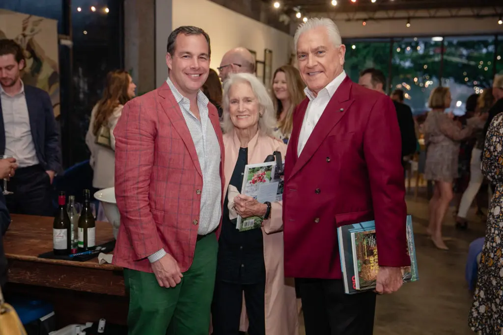 Christopher Spitzmiller, Olive Hershey Spitzmiller, Sir Mark Haukohl (Photo by Johnny Than )