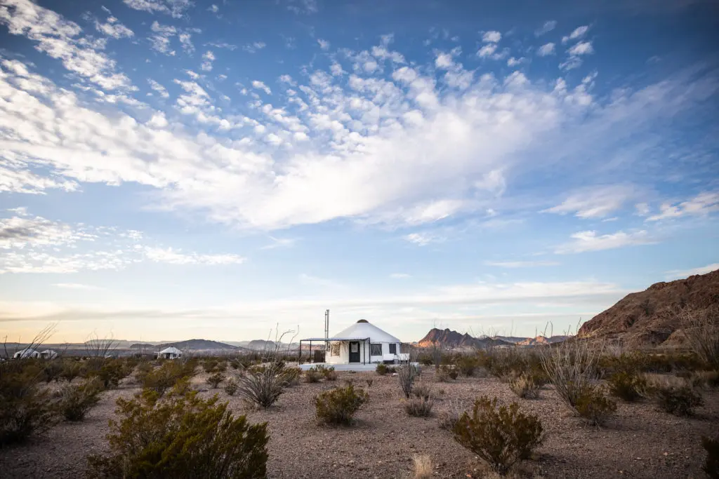 The long and winding road to the Last Chapter in Terlingua, Texas. (Photo by Reed Kennedy)