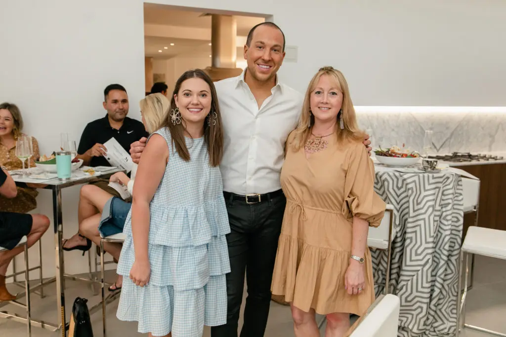 Trisha Allen, Richard Thomas Anuszkiewicz, Courtnay Tartt Elias (Photo by Johnny Than)