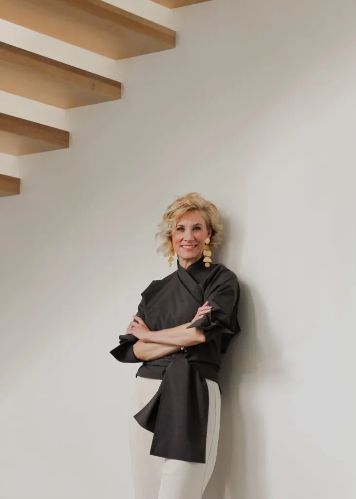 Interior designer Wendy Konradi. (Photograph Misael Rodriguez.) (Photo by Addison Jones)