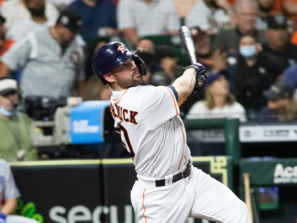 Chas McCormick has had some big moments for the Astros. (Photo by F. Carter Smith)