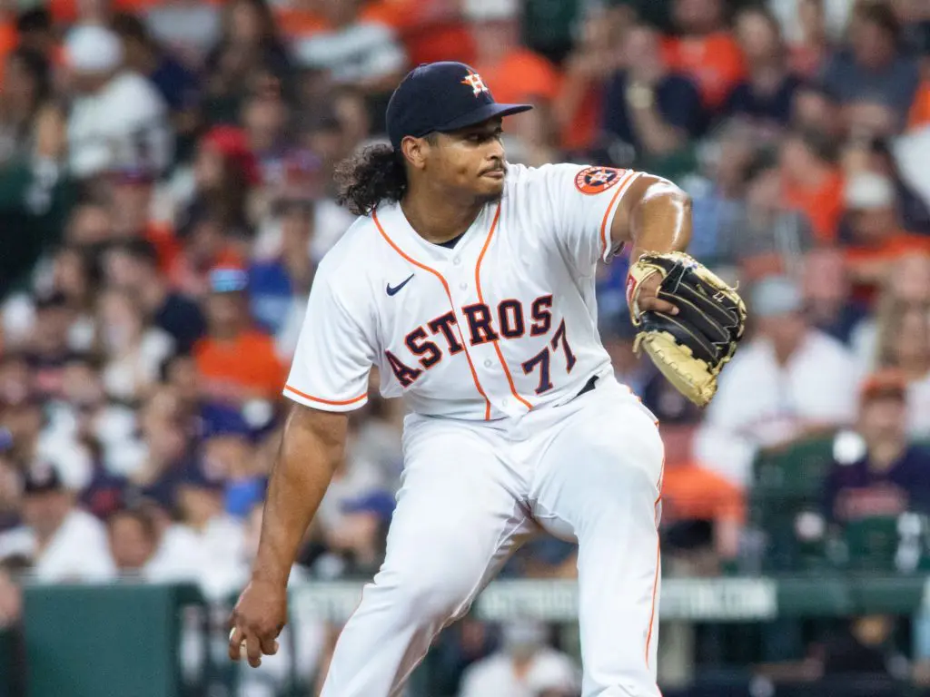 Luis Garcia has gone from afterthought to essential Astros arm. (Photo by F. Carter Smith)