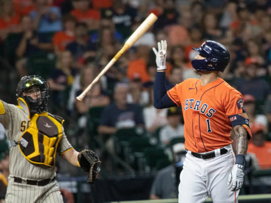 Carlos Correa just wants to swing the bat .(Photo by F. Carter Smith)
