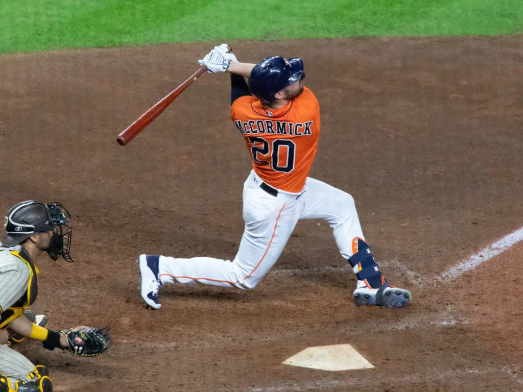 Chas McCormick can be a valuable reserve bat/sometime starter for the Astros. (Photo by F. Carter Smith)