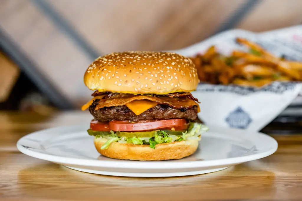 Becks Prime Bacon cheeseburger receives high praise food critics writing for Gayot. (Photo by Kirsten Gilliam) 