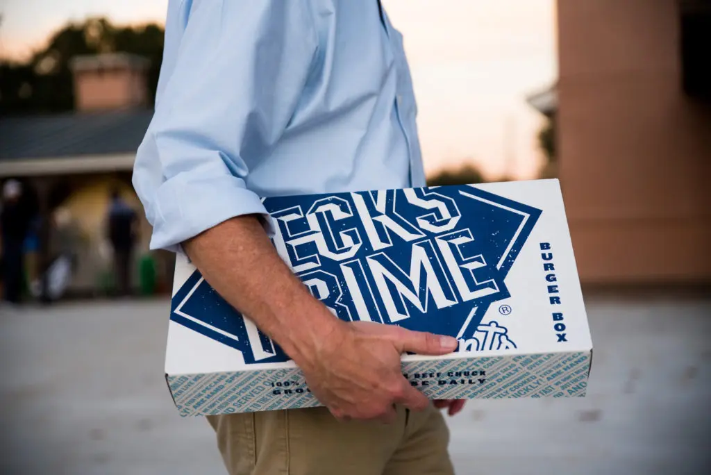 Take-out is always an option at Becks Prime (Photo courtesy of Becks Prime)