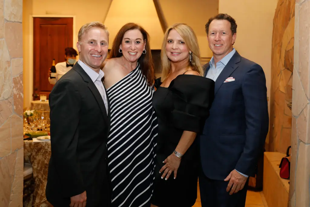Brian & Amalia Stanton, Melissa Juneau, Brian Kapiloff (Photo by Priscilla Dickson)