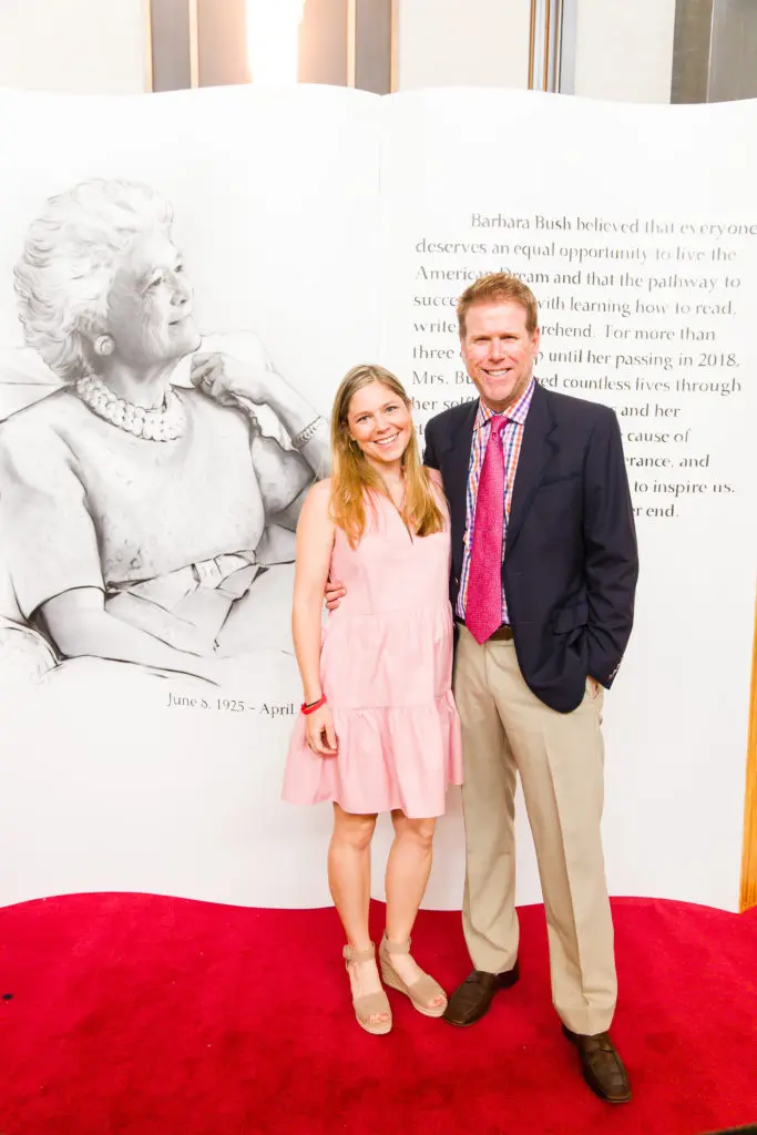 Daniela & Stephen Herring at the Celebration of Reading 2021 at the Post Oak Hotel. (Photo by Hung Truong)