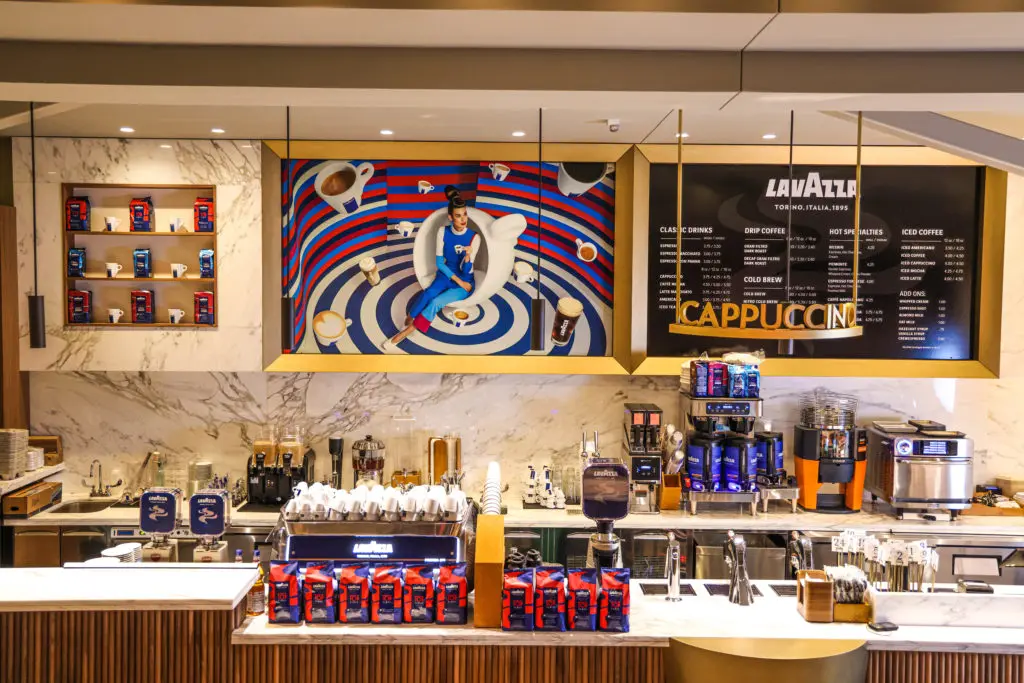 Eataly Dallas' Caffè Lavazza is now open on the first floor of NorthPark Center.
