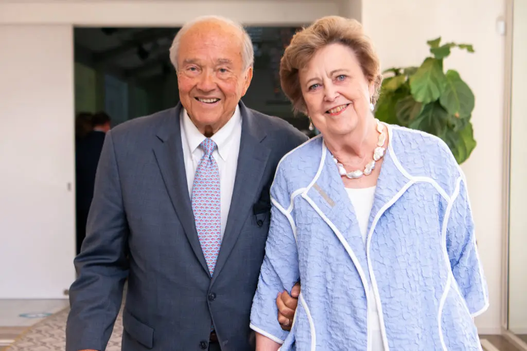 Eleanor & Fred Magee at the annual Catholic Charities luncheon at Life HTX. (Photo by Michelle Watson (CatchLightGroup.com))