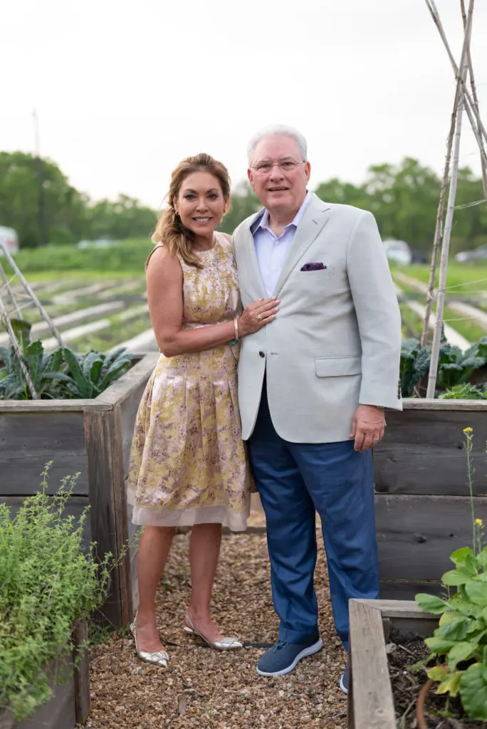 Elizabeth & Bob Phillips at the Recipe for Success' Delicious Alchemy dinner (Photo by Daniel Ortiz)