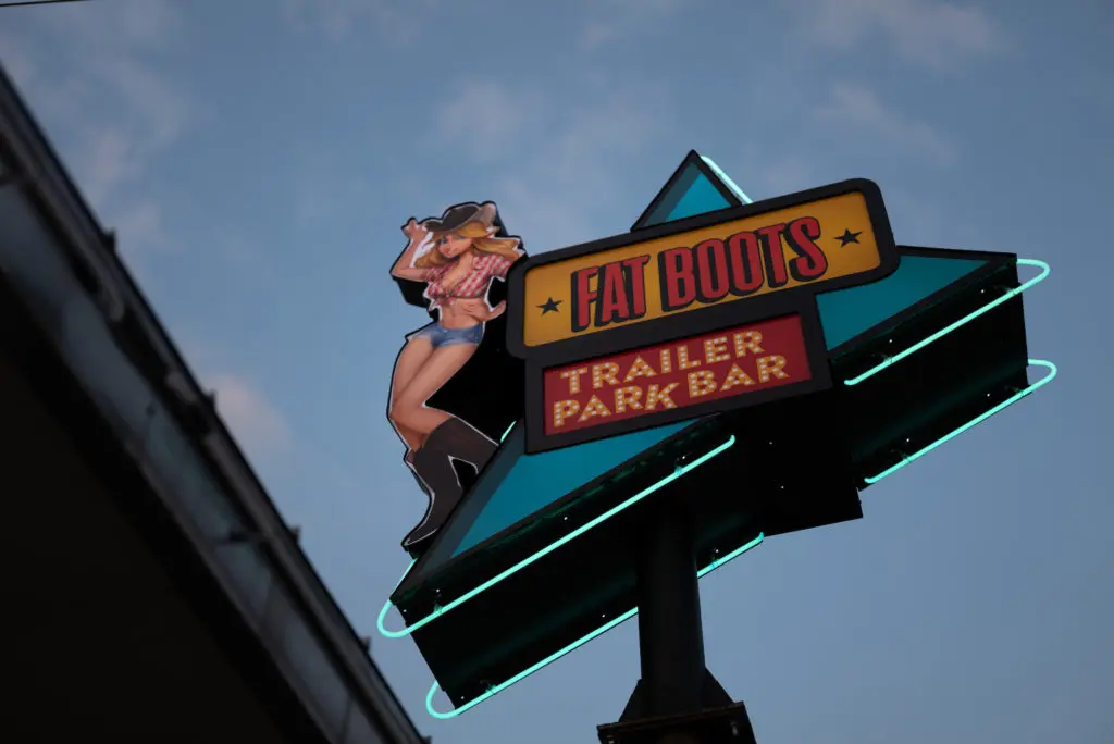 The Houston edition of the Fat Boots Trailer Park Bar opens officially on Cinco de Mayo. (Photo by Daniel Ortiz)