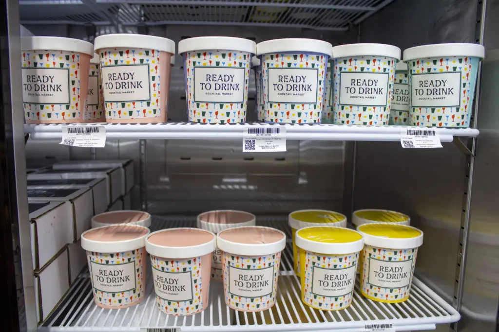 Julep's pop-up Ready to Go offers 100 contained cocktails to go, each with a shelf life of three weeks, and all the fixin's.