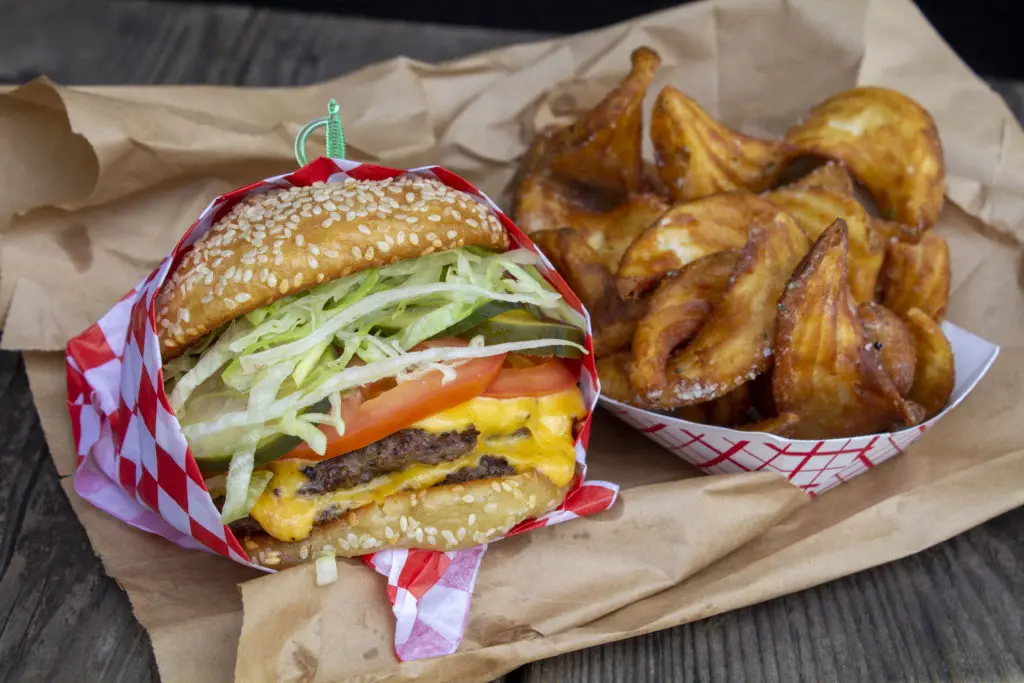 Underbelly Burger joined the Houston Farmers Market roster with plenty of meat power.