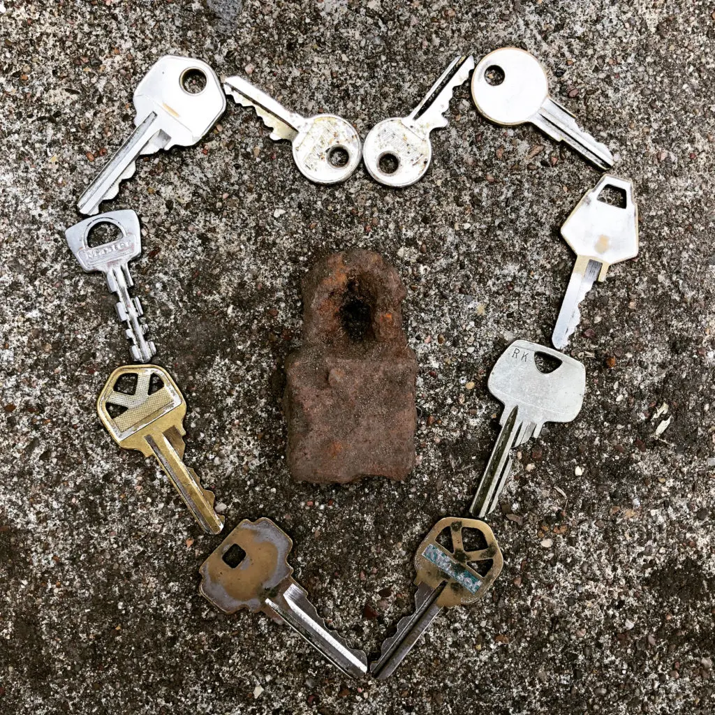 Sarah Gish's "Love is the Key," 2020