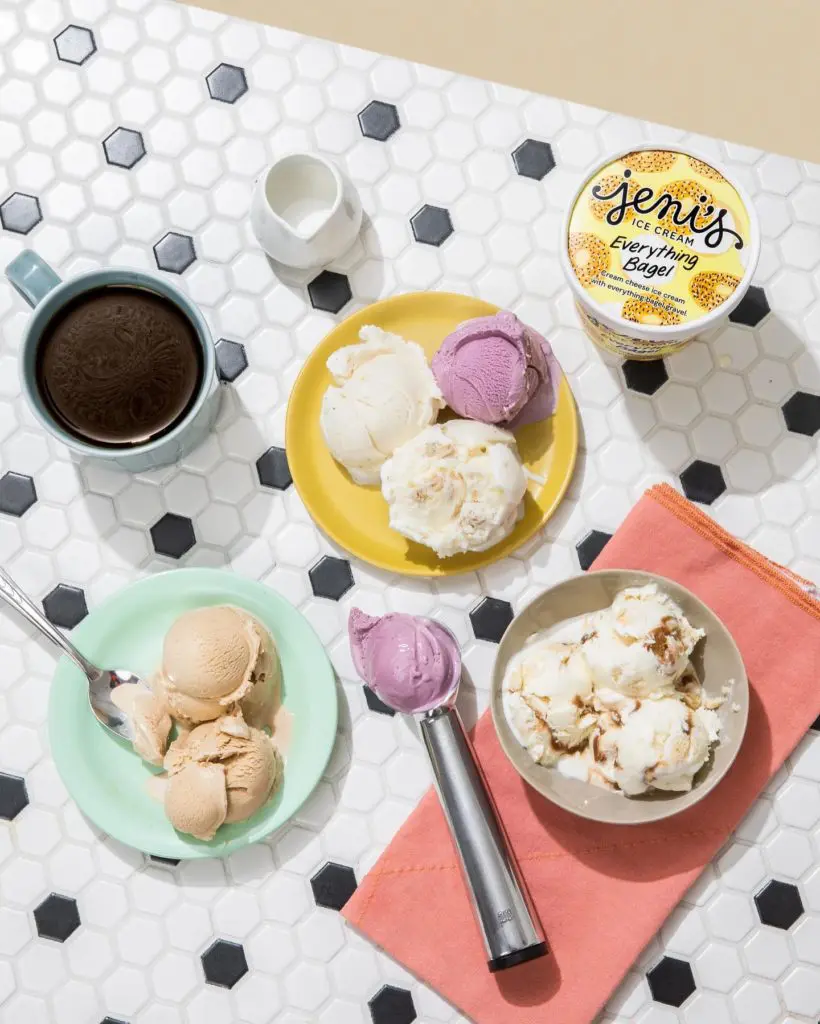 Jeni's also offers dairy free ice cream options.