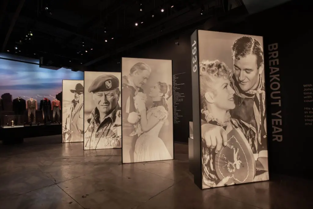 The John Wayne: An American Experience exhibit official opening in the Stockyards.