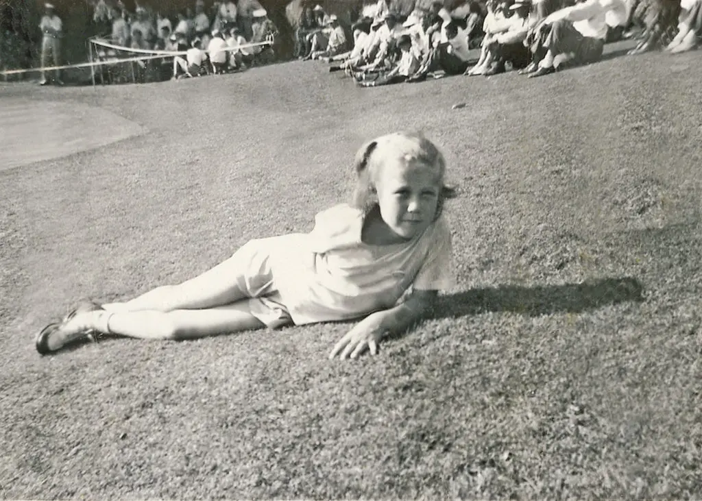 Marty Leonard's memories of the 1946 Colonial - laying on the grass.