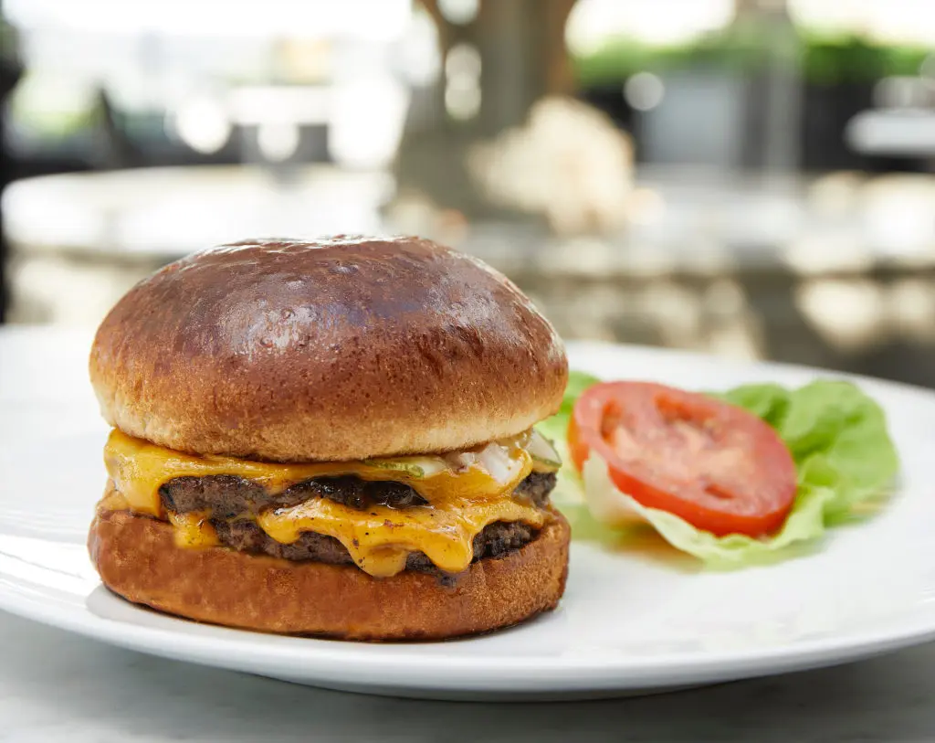 A must-try at RH Rooftop Restaurant is the popular RH Burger. (Photo by R2ro Photography)