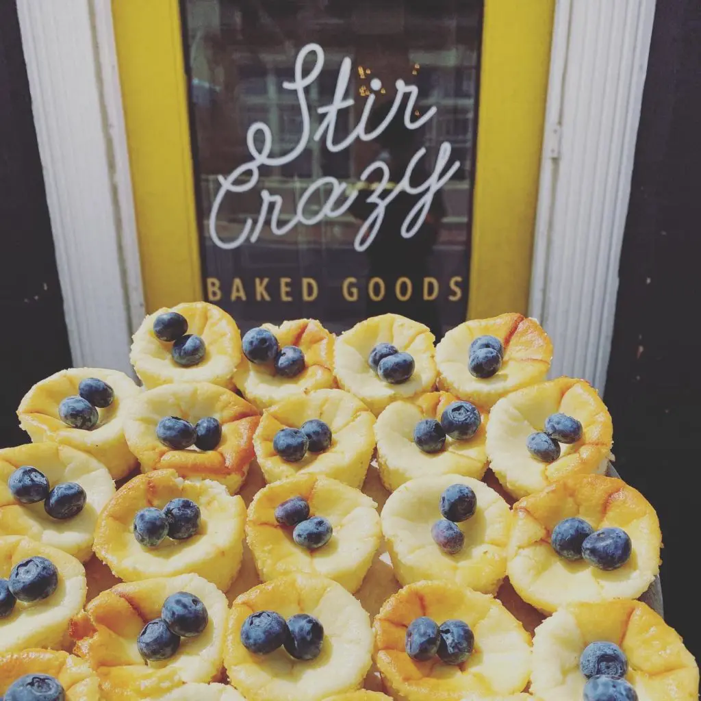 Stir Crazy Baked Goods is expanding in Fort Worth for good reason. Its mini Italian cheesecakes made with shortbread crust and topped with fresh blueberries are just one of its notable treats.