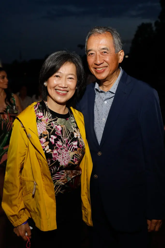 Anne & Albert Chao at the Hermann Park Conservancy Evening in the Park (Photo by Priscilla Dickson)