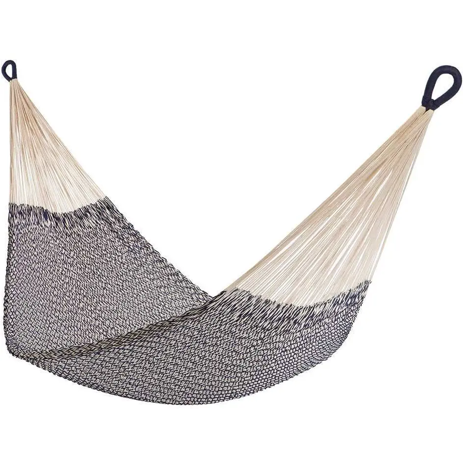 Yellow Leaf Montauk Natural Rope Hammock.