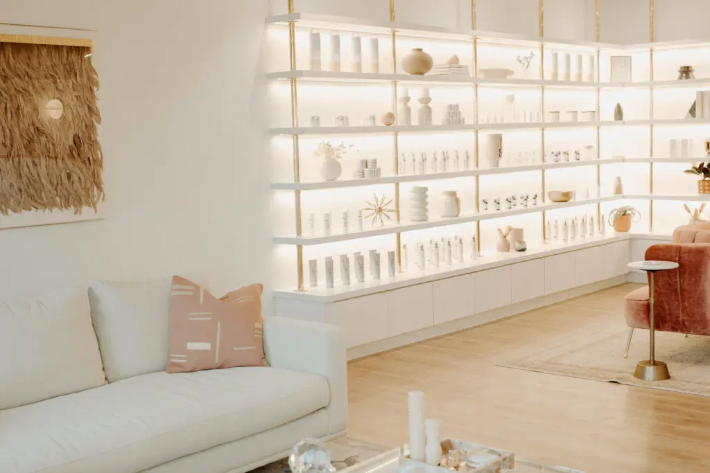 Skin Pharm's Atlanta outpost, which the Dallas location will take its design cues from. (courtesy)