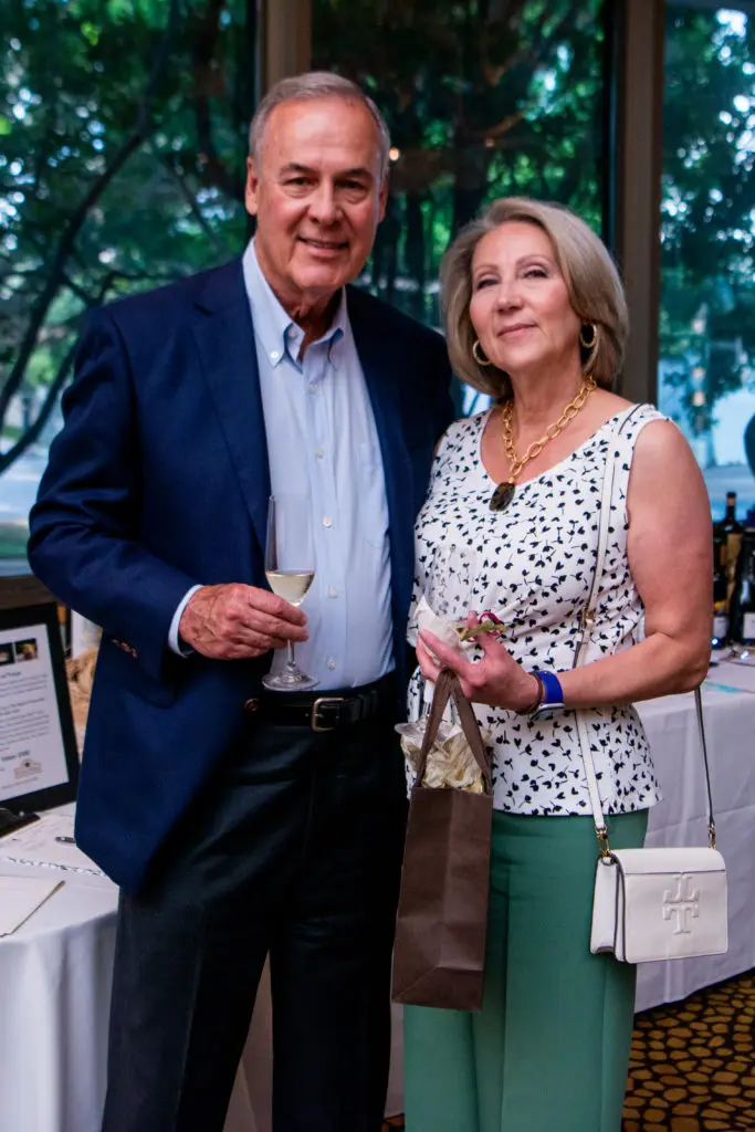 Jerry & Nan Brewer enjoyed a wine dinner at Tony's restaurant benefiting The Women's Fund for Health Education and Resiliency on Wednesday, June 9, 2021. (Photo by Michelle Watson CatchlightGroup.com)