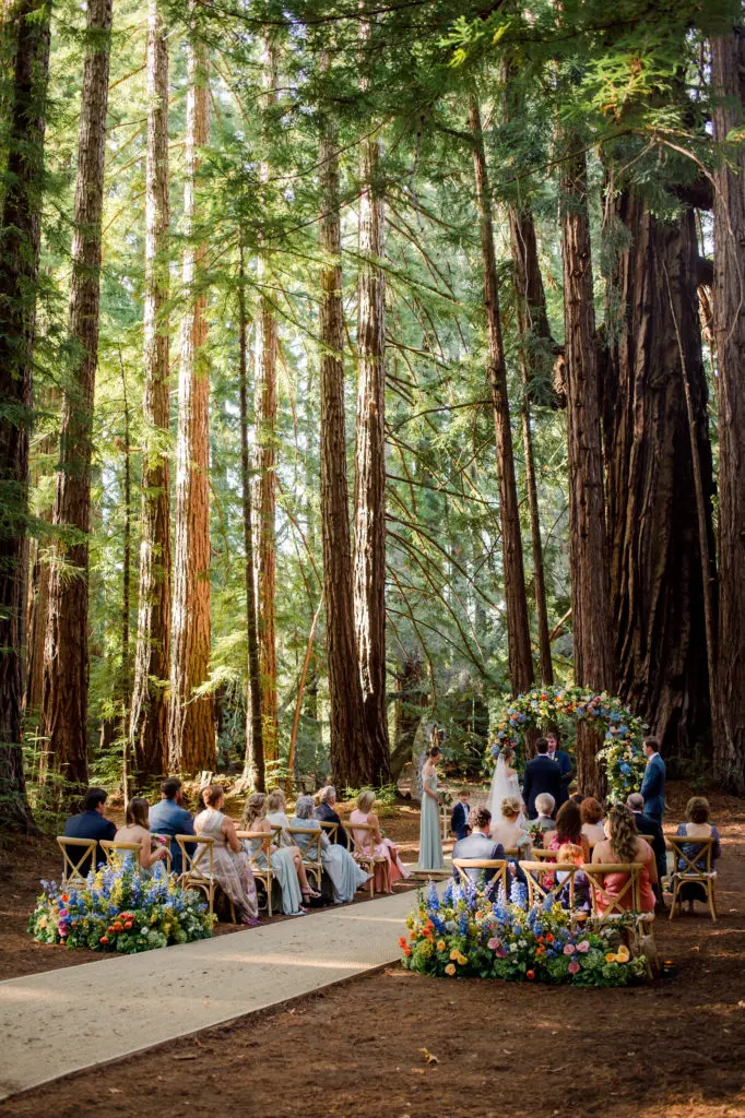 redwood forest wedding (Photo by Liz Banfield)