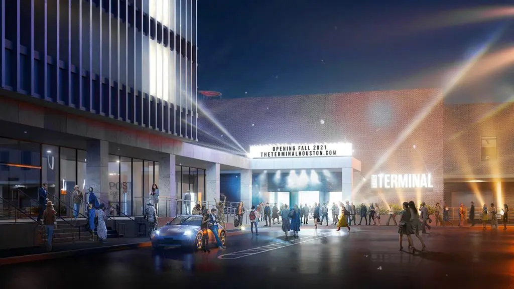 Live Nation's newest concert venue, The Terminal, is scheduled to open  this November at POST Houston.