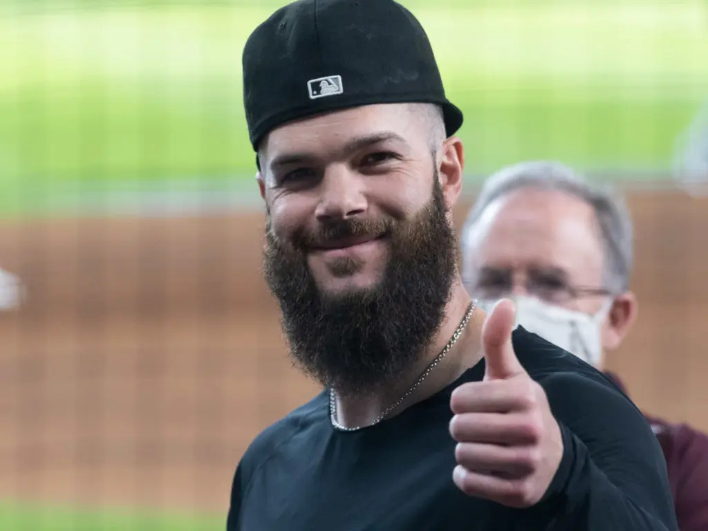 Dallas Keuchel is happy to be back in Houston. (Photo by F. Carter Smith)