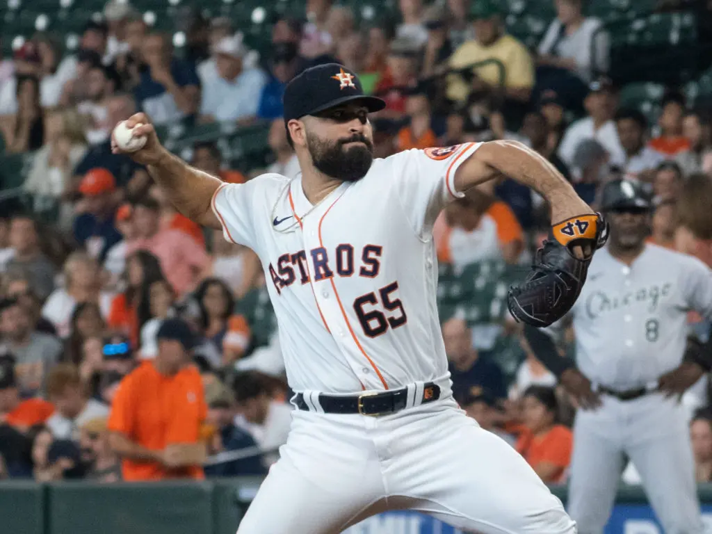 Jose Urquidy is established himself as no doubt MLB starer. (Photo by F. Carter Smith)
